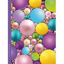 Notatnik 145x197/64K kratka kolorowe piłki FRESH - Szkolne artykuły papiernicze - miniaturka - grafika 1