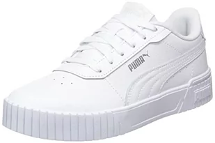 PUMA Dziewczęce sneakersy Carina 2.0 Jr, biały, 37.5 EU - Buty dla dziewczynek - miniaturka - grafika 1