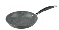 Patelnie - Patelnia powłoka granitowa rączka 24 cm indukcja gaz tradycyjna aluminiowa - miniaturka - grafika 1