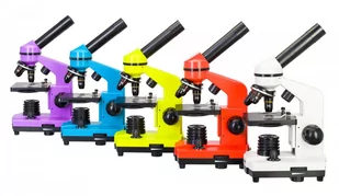 (EN) Mikroskop Levenhuk Rainbow 2L żółty - Mikroskopy i lupy - miniaturka - grafika 3