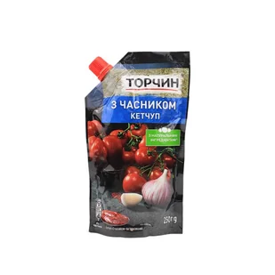 Ketczup z czosnkiem "Torczyn" 250g - Ketchup - miniaturka - grafika 1