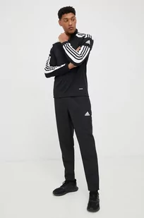 adidas Performance spodnie treningowe Entrada 22 męskie kolor czarny gładkie - Spodnie męskie - miniaturka - grafika 1