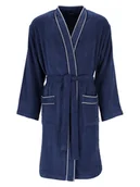 Szlafroki męskie - Vossen Szlafrok "Jack" w kolorze granatowym - miniaturka - grafika 1