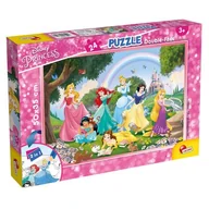 Puzzle - Trefl Puzzle dwustronne Plus 24 Princess - miniaturka - grafika 1
