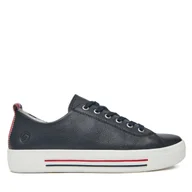 Sneakersy damskie - Sneakersy Remonte D0900-15 Granatowy - miniaturka - grafika 1