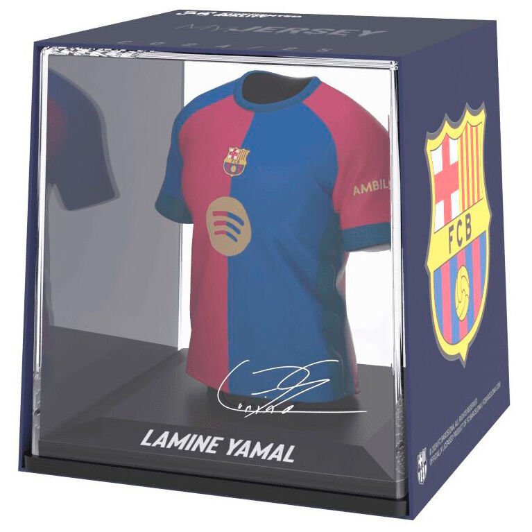 fc barcelona lamine yamal mini t-shirt figurka