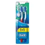 Szczoteczki do zębów - Oral-B, szczoteczka do zębów, 3D White Fresh, 40 Medium, 2 sztuki - miniaturka - grafika 1