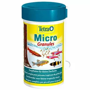 Tetra Micro Granules 100 ml - Pokarm dla ryb - miniaturka - grafika 1
