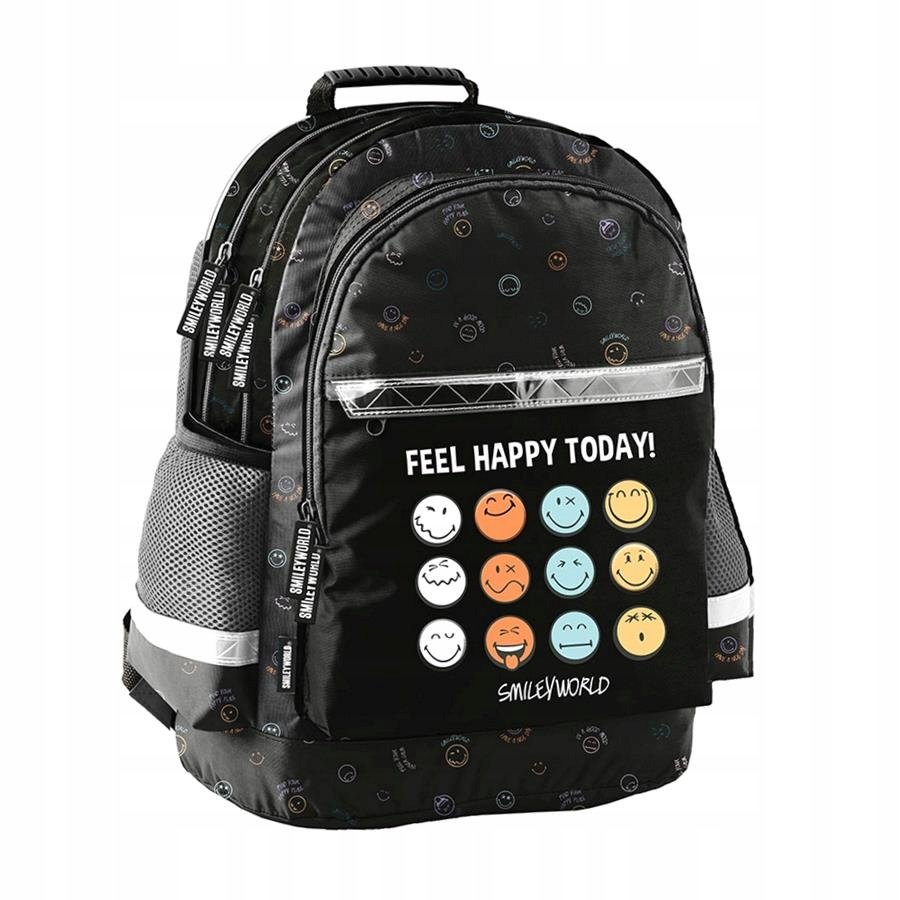 Plecak 2-KOMOROWY Smiley SM25LR-116