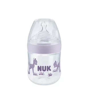 NUK Butelka Nature Sense ze wskaźnikiem temperatury fioletowa 150ml S 2727831 - Butelki dla niemowląt - miniaturka - grafika 1