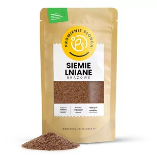 Siemię lniane 1000g - Zdrowa żywność - miniaturka - grafika 1