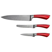 Noże kuchenne - AMBITION Komplet noży do warzyw Jasper 3-elementowy (42698)  - miniaturka - grafika 1
