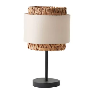 Lampa stołowa Waterlilly czarna/naturalna/biała - Lampy stojące - miniaturka - grafika 3