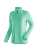 Koszulki sportowe damskie - Maier Sports Koszulka funkcyjna "Bianka" w kolorze zielonym - miniaturka - grafika 1