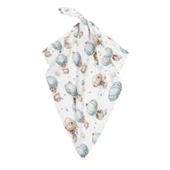 Otulacze - Bambusowy Otulacz Niemowlaka Pieski 70x70 - miniaturka - grafika 1