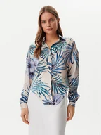 Koszule damskie - Guess Koszula W5GH0IWH9C2 Kolorowy Regular Fit - miniaturka - grafika 1