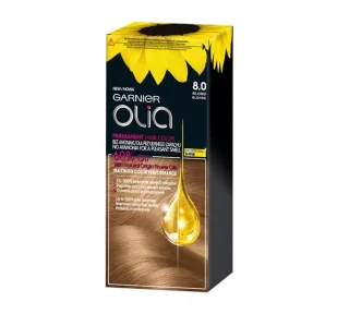 Garnier Olia farba do włosów 8.0 Blond 66679-uniw - Farby do włosów i szampony koloryzujące - miniaturka - grafika 1
