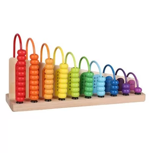 Ecotoys Ecotoys Drewniane liczydło dla dzieci zabawka edukacyjna 2009 - Zabawki interaktywne dla dzieci - miniaturka - grafika 1