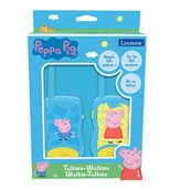 Zabawki interaktywne dla dzieci - Lexibook, Krótkofalówki Walkie Talkie Świnka Peppa Ze Sprzączką Tw12Pp - miniaturka - grafika 1