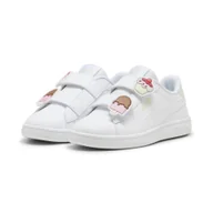 Buty dla dziewczynek - Dziecięce sneakersy PUMA Smash 3.0 Badges PUMA White Green Illusion - miniaturka - grafika 1