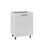 Meble kuchenne - Siena Szafka Dolna D-60 Biały Połysk - miniaturka - grafika 1