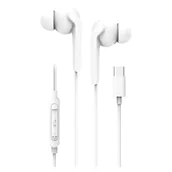 Słuchawki - OEM M15C TypC (DAC) białe 1,2m - miniaturka - grafika 1