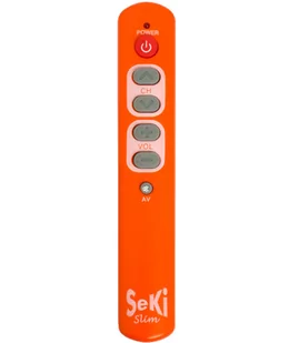 Pilot Uniwersalny Seki Slim Uczący Się Orange - Piloty - miniaturka - grafika 1