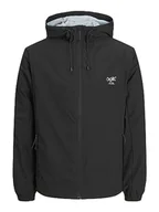 Kurtki męskie - JACK & JONES kurtka męska jorcamper, czarny, S - miniaturka - grafika 1