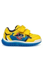 Buty dla chłopców - Geox Sneakersy B Lightyloo B555ZA 0BC14 C2VM4 Żółty - miniaturka - grafika 1
