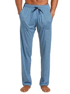 Spodnie męskie - CALIDA RMX Sleep Leisure spodnie męskie, Azurit Blue, 52-54 - miniaturka - grafika 1