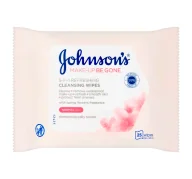 Chusteczki do demakijażu - Johnson's Make-up Be Gone odświeżające chusteczki do demakijażu twarzy 5w1 Normal Skin 25szt - miniaturka - grafika 1