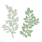 Scrapbooking - Zestaw wykrojników dp craft - gałazki 2 szt. - miniaturka - grafika 1