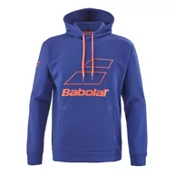 Bluzy sportowe męskie - Bluza męska Babolat Exercise Hood Sweat estate blue S - miniaturka - grafika 1