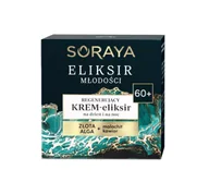 Kremy do twarzy - Soraya Eliksir Młodości Regenerujący Krem-Eliksir na dzień i na noc 60+ Złota Alga+ malachait kawior 50 ml - miniaturka - grafika 1
