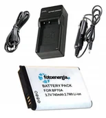 Ładowarki i akumulatory - ZESTAW ŁADOWARKA SIECIOWA+AKUMULATOR FOTOENERGIA BP70A - miniaturka - grafika 1