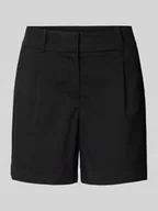 Spodenki damskie - Szorty o kroju relaxed fit z dodatkiem wiskozy model ‘NILA’ - miniaturka - grafika 1