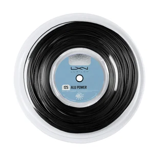 Naciąg tenisowy Luxilon  Alu Power 1.25 mm Black (200 m) - Tenis ziemny - miniaturka - grafika 1