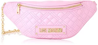 Nerki - Love Moschino Damska torebka na pasek, kolekcja jesień zima 2021, Rosa, jeden rozmiar - grafika 1