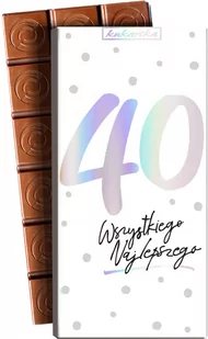 Czekolada KUKARTKA Urodziny 40 - Czekolada - miniaturka - grafika 1