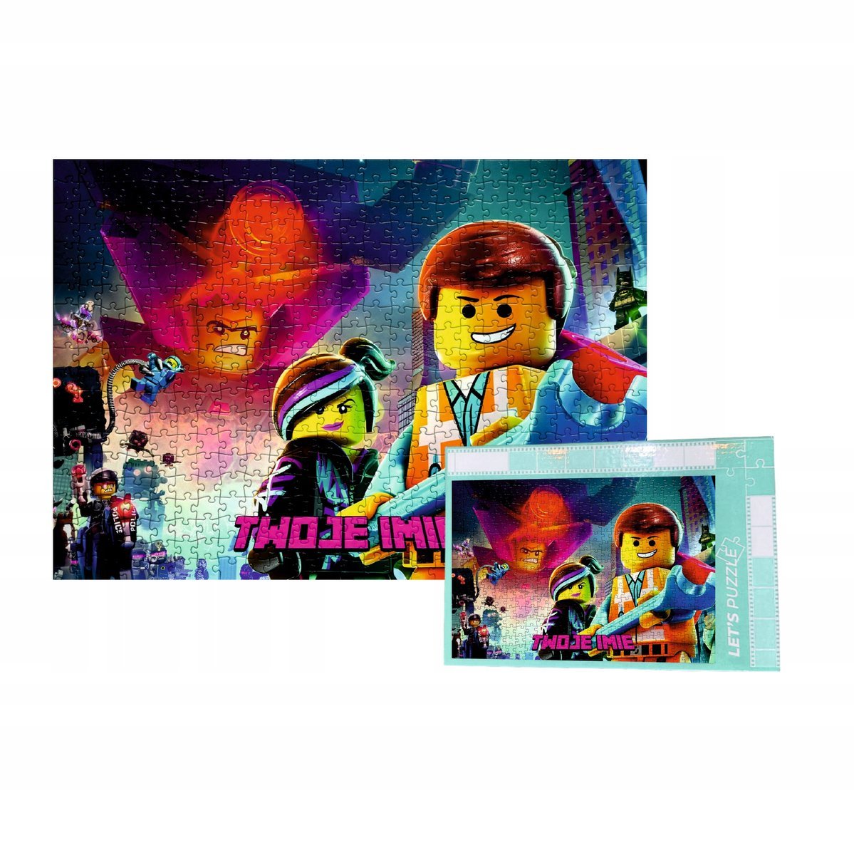 Personalizowane Puzzle Ninjago 500 el. - różne wzory