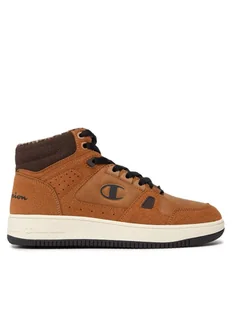Champion Sneakersy Rebound Mid Winterized B Gs Mid Cut S32719-YS008 Brązowy - Buty dla chłopców - miniaturka - grafika 1