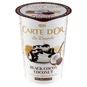 Desery mleczne - Carte D'Or Deser ze śmietany ukwaszonej kokos z czarnym kakao-kokos 140 g - miniaturka - grafika 1