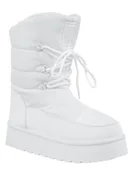 Śniegowce damskie - Damskie buty śniegowce Big Star OO274886 biały 37 - miniaturka - grafika 1