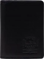 Portfele - Herschel Herschel Gordon Leather RFID Wallet 11148-00001 Czarne One size - miniaturka - grafika 1