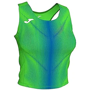 Joma Damski top Olimpia niebieski Fluorgrün-royal XL 900935.027.XL - Koszulki i topy damskie - miniaturka - grafika 1