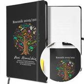 Notesy i bloczki - NOTES A5 z Gumką Prezent DZIEŃ NAUCZYCIELA Wzory - miniaturka - grafika 1