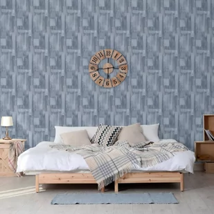 DUTCH WALLCOVERINGS Tapeta Wood, szara - Tapety - miniaturka - grafika 1