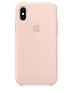 Etui i futerały do telefonów - Apple iPhone XS Silicone Case Pink Sand (MTF82ZM/A) - miniaturka - grafika 1