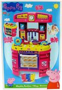 Zabawki AGD - Pozostali Bildo Kuchnia Różowa Świnka Peppa + Akcesoria bildo8101 A2a^ - miniaturka - grafika 1