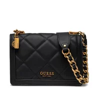 Torebki damskie - Guess Torebka Abey Crossbody Flap HWQB85 58210 BLACK - miniaturka - grafika 1